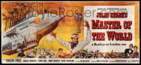3d051 MASTER OF THE WORLD 24sh '61 Jules Verne, Vincent Price, cool art of enormous flying machine!