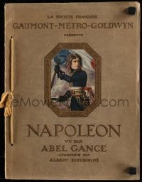 3d143 NAPOLEON French souvenir program book '27 Abel Gance classic, rare 1st MGM version!