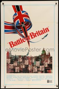 3f064 BATTLE OF BRITAIN style B 1sh '69 all-star cast in historical World War II battle!