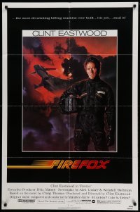 3f299 FIREFOX 1sh '82 cool Charles deMar art of killing machine Clint Eastwood!