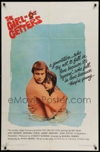 3f349 GIRL-GETTERS 1sh '65 Oliver Reed, it's an adult film for teenagers and vice versa!