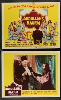 3g028 ABDULLAH'S HAREM 8 LCs '56 Gregory Ratoff, Kay Kendall, English sex in Egypt!