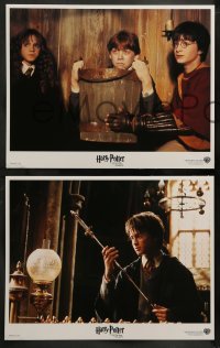 3g008 HARRY POTTER & THE CHAMBER OF SECRETS 11 LCs '02 Daniel Radcliffe, Emma Watson, Grint