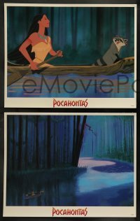 3g014 POCAHONTAS 10 LCs '95 Walt Disney Native American Indian cartoon, great images!