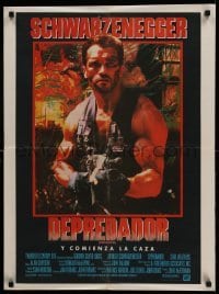 3j017 PREDATOR Argentinean '87 Arnold Schwarzenegger sci-fi, soon the hunt will begin!