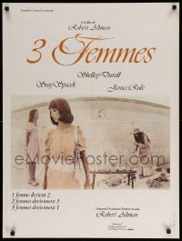 3j664 3 WOMEN French 24x32 '77 directed by Robert Altman, Shelley Duvall, Sissy Spacek!