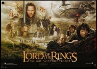 3j053 LORD OF THE RINGS TRILOGY Swiss '03 Peter Jackson, Tolkein, cool montage image!