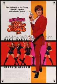 3k528 AUSTIN POWERS: THE SPY WHO SHAGGED ME 1sh '99 Mike Myers, super sexy Heather Graham!