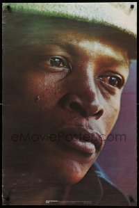 3k410 HUGH MASEKELA 24x36 commercial poster '68 great close-up of the South African jazz musician!
