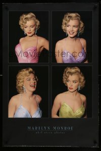 3k415 MARILYN MONROE 24x36 commercial poster '95 Stern, four great images of the sexy star!