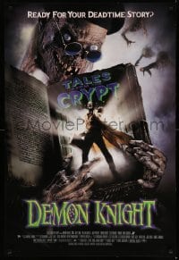 3k611 DEMON KNIGHT 1sh '95 Tales from the Crypt, inspired by EC comics, Crypt Keeper & Billy Zane!