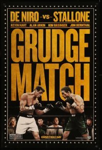 3k672 GRUDGE MATCH teaser DS 1sh '13 Robert De Niro & Sylvester Stallone in boxing ring!