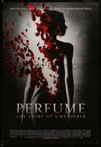 3k813 PERFUME: THE STORY OF A MURDERER advance DS 1sh '07 Rickman, Rachel Hurd-Wood, cool image!