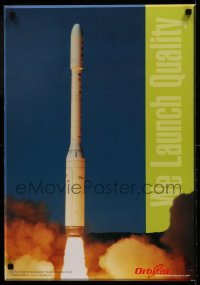 3k261 ORBITAL 2 18x26 advertising posters '00s cool images of rocket taking off and model rockets!