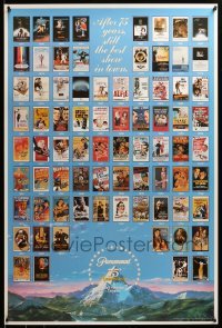 3k332 PARAMOUNT 75th ANNIVERSARY 24x36 special '87 still the best show in town!
