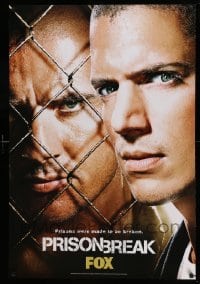 3k436 PRISON BREAK tv poster '07 Dominic Purcell, Wentworth Miller!