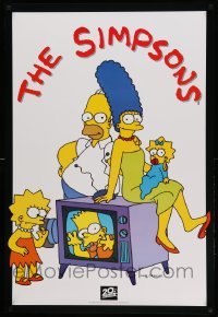 3k438 SIMPSONS vertical tv poster '94 Matt Groening, cool image of cartoon family!