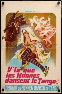 3m057 FRATELLO HOMO SORELLA BONA Belgian '73 wild different art of half-naked nuns & priests!