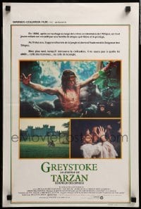 3m066 GREYSTOKE Belgian '84 Christopher Lambert as Tarzan, Lord of the Apes!