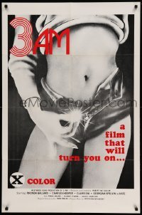 3p008 3 A.M. 1sh '75 Rhonda Gellard, Georgina Spelvin, a film that will turn you on!