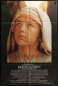 3p421 JESUS OF NAZARETH English 1sh '77 Franco Zeffirelli, Lorenzo Monet as the young Christ