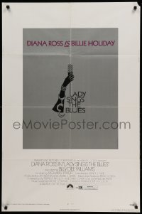 3p451 LADY SINGS THE BLUES 1sh '72 Diana Ross as Billie Holiday, Frank Frezzo & John LeProvost art
