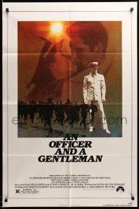 3p600 OFFICER & A GENTLEMAN 1sh '82 Richard Gere & Debra Winger in love & in the U.S. Navy!