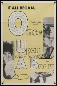 3p609 ONCE UPON A BODY 1sh '69 it all began..., Sam S. Catch, Linda Boyce, sexy images!