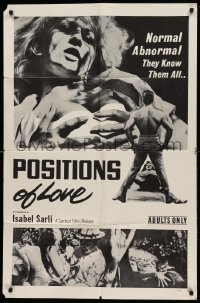 3p686 PUT OUT OR SHUT UP 1sh '58 Sabaleros, Positions of Love, Isabel Sarli, sexy images!