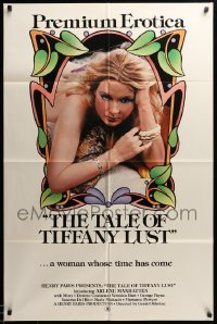 3p858 TALE OF TIFFANY LUST 1sh '81 Radley Metzger premium erotica, her time has come!