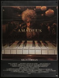 3r044 AMADEUS French 1p '84 Milos Foreman, Mozart biography, winner of 8 Academy Awards!