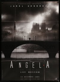 3r050 ANGEL-A teaser French 1p '05 Luc Besson, different image of Jamel Debbouze on bridge!