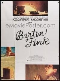 3r067 BARTON FINK French 1p '91 Coen Brothers, John Turturro, great different image!