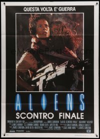 3r771 ALIENS Italian 1p '86 James Cameron, some places in the universe you don't go alone!