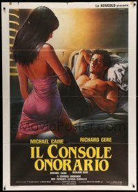 3r779 BEYOND THE LIMIT Italian 1p '83 different art of Richard Gere & sexy girl by Enzo Sciotti!