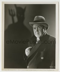 3s034 ALIAS NICK BEAL 8x9.75 still '49 Thomas Mitchell by silhouette of Devil as he sells his soul!