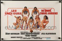 3t082 SEMI-TOUGH Belgian '77 Burt Reynolds, Kristofferson, sexy girls & football art by McGinnis!