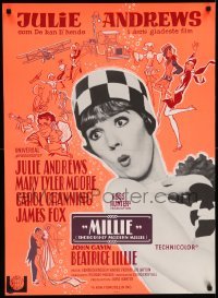 3t444 THOROUGHLY MODERN MILLIE Danish '67 completely different singing & dancing Julie Andrews!