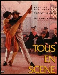 3t594 BAND WAGON French 16x21 R00s image of Fred Astaire & sexy Cyd Charisse showing her legs!