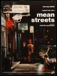 3t639 MEAN STREETS French 16x22 R80s Scorsese, Robert De Niro, Keitel, different image
