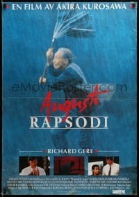 3t067 RHAPSODY IN AUGUST Swedish '92 Hachi-gatsu no kyoshikyoku, Richard Gere, Akira Kurosawa!