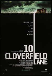 3w012 10 CLOVERFIELD LANE int'l advance DS 1sh '16 John Goodman, Cloverfield-related