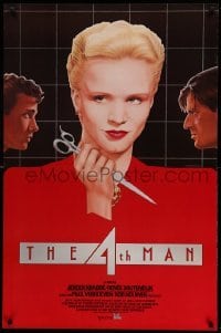 3w018 4TH MAN 1sh '83 Paul Verhoeven's De Vierde man, really cool Topazio art of top stars!