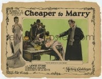 3x610 CHEAPER TO MARRY LC '25 Lewis Stone tells Marguerite De La Motte that she has ruined him!