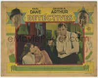 3x642 DETECTIVES LC '28 pretty Marceline Day, George K. Arthur & Karl Dane in a detective comedy!