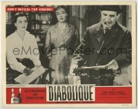 3x646 DIABOLIQUE LC '55 Simone Signoret & Vera Clouzot, Charles Vanel, Henri-Georges Clouzot!