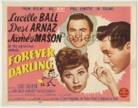 3x175 FOREVER DARLING TC '56 angel James Mason, Desi Arnaz & Lucille Ball, I Love Lucy!