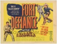 3x176 FORT DEFIANCE TC '51 this is killer country, and the story of the guns that won its glory!