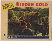 3x710 HIDDEN GOLD LC '40 outlaws hold up William Boyd as Hopalong Cassidy on stagecoach!
