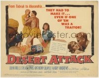 3x243 ICE COLD IN ALEX TC '61 John Mills & Sylvia Syms in the Desert Attack of World War II